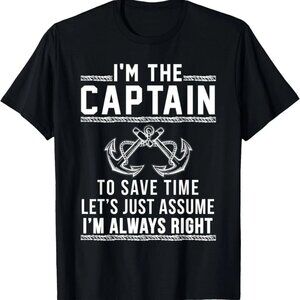 Captain Of The Boat - T Shirt 159